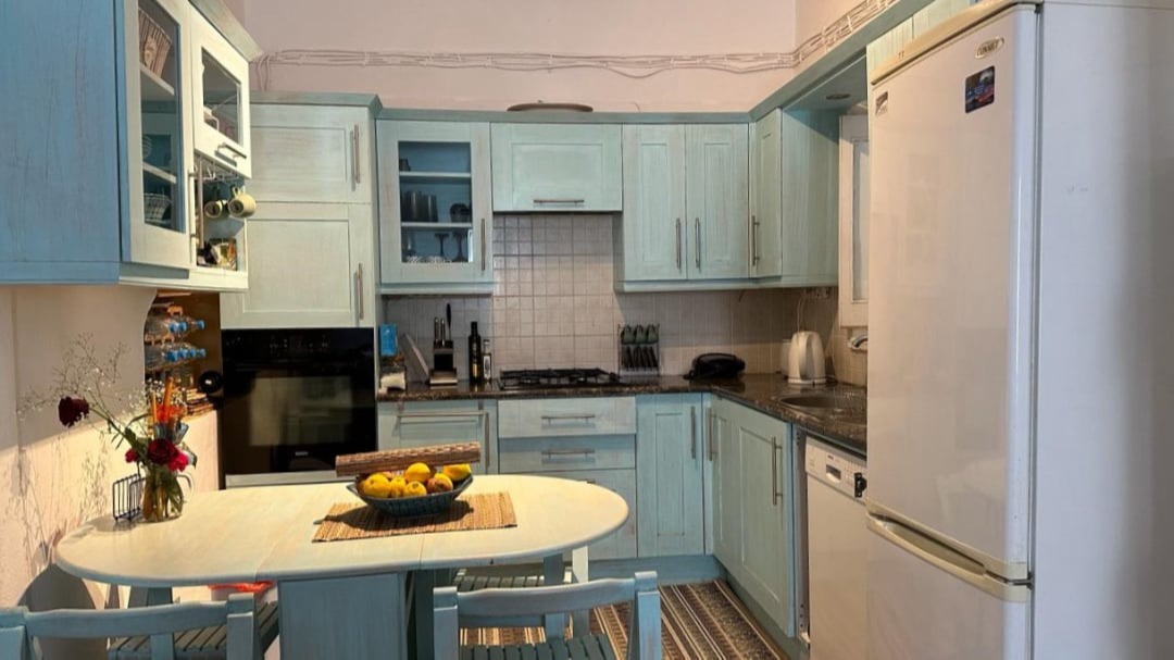 Big, comfortable and fully equipped kitchen