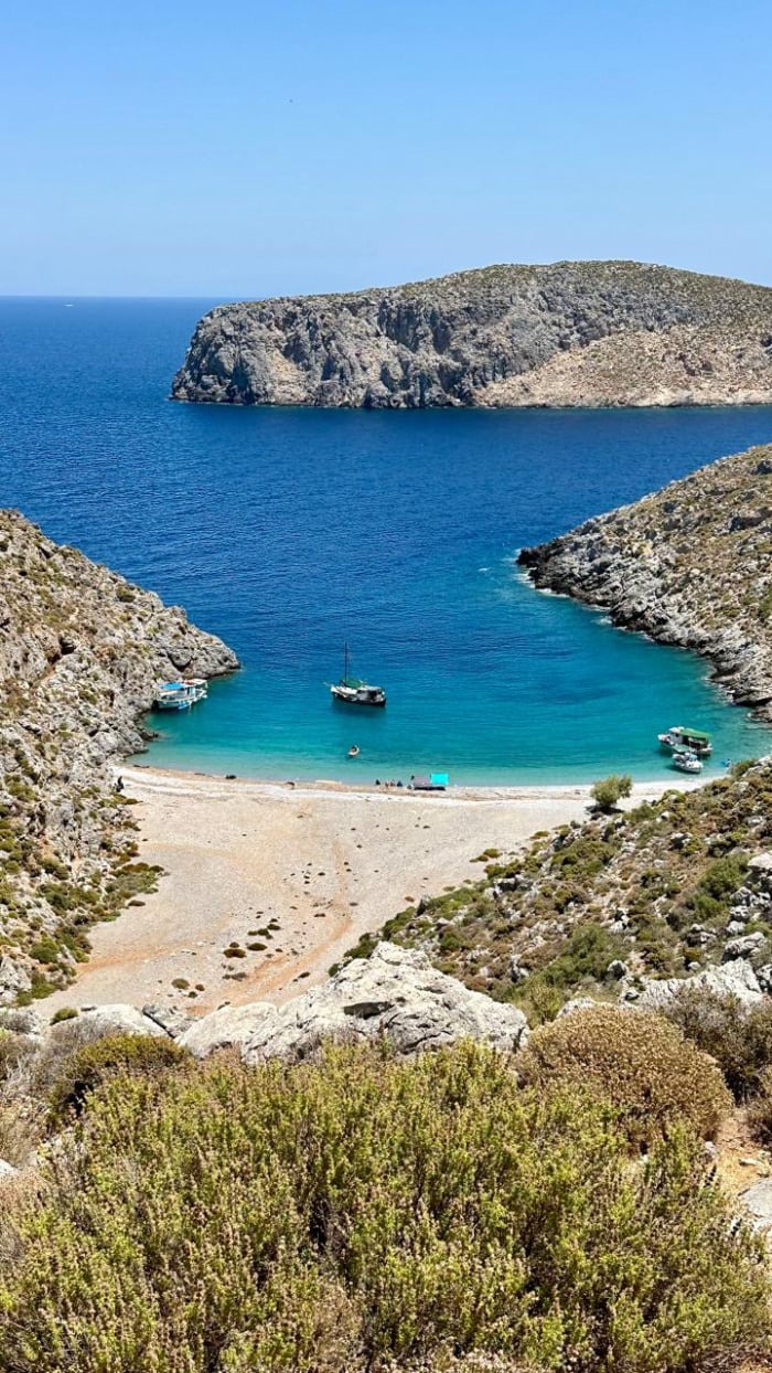 Sikati beach from above